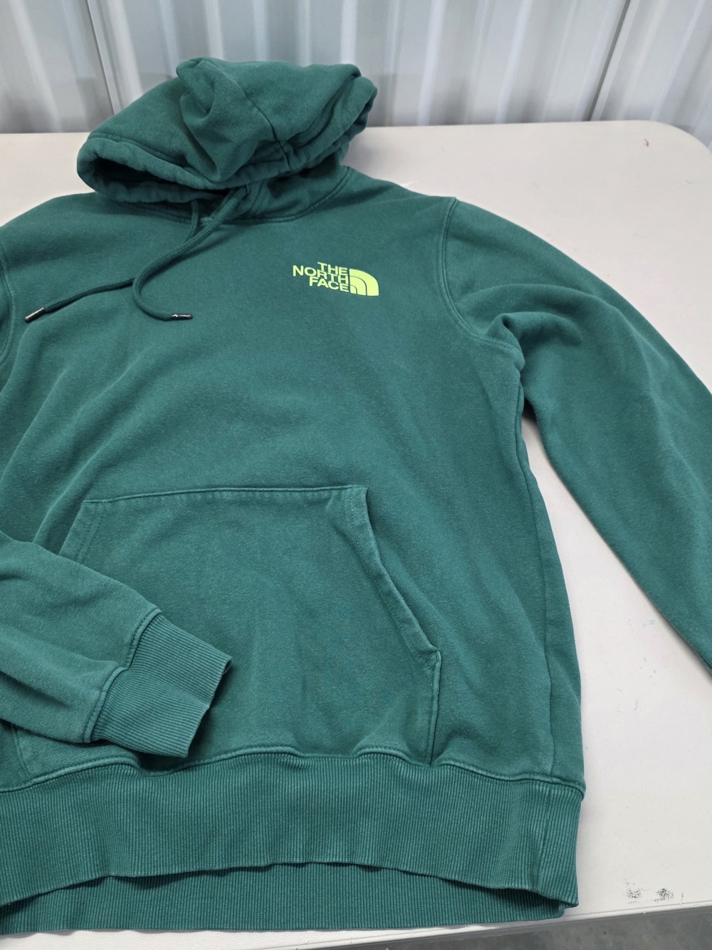 The North Face Green Hoodie Men’s Size Small